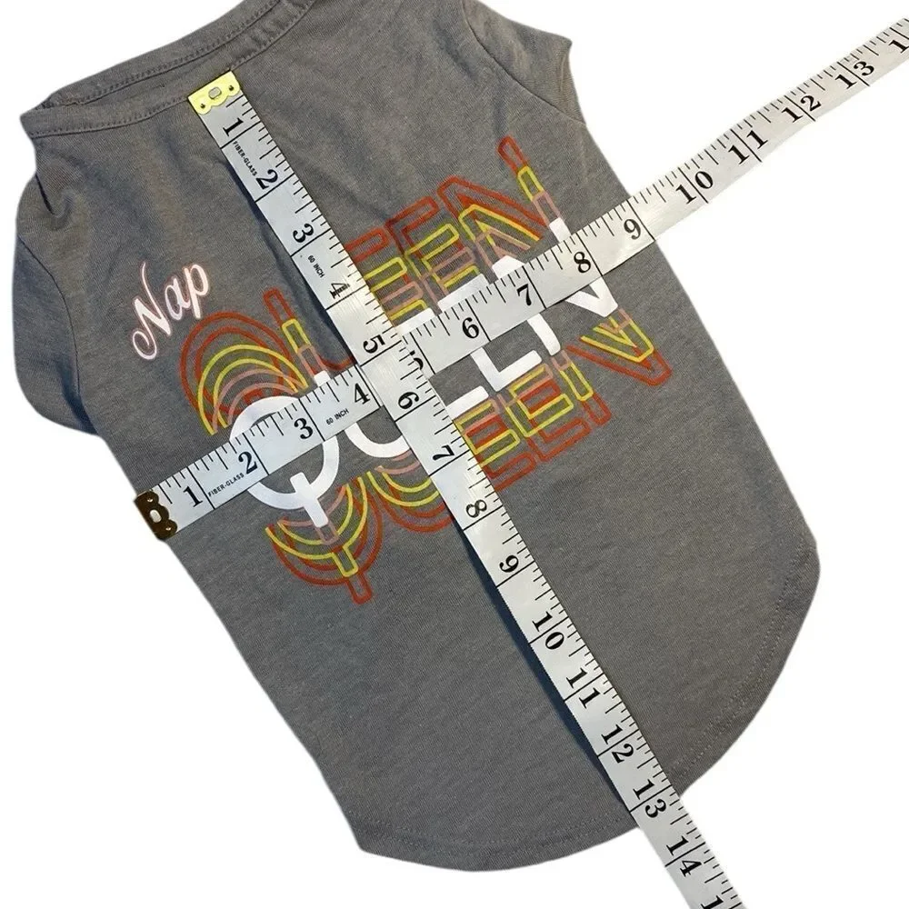 Nap Queen Dog Statement Tee Shirt